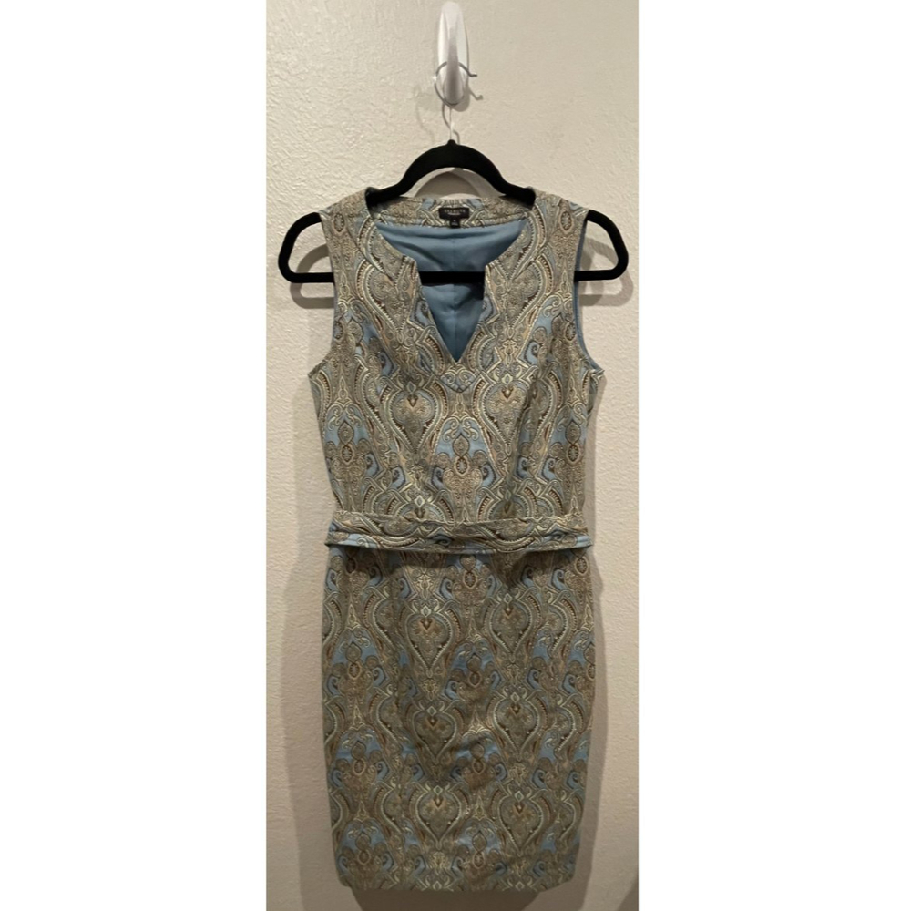TALBOTS Multicolor Mini Sleeveless Dress - Picture 1 of 5